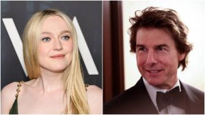 Dakota Fanning y Tom Cruise