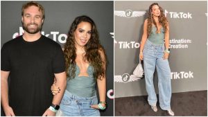 La Marielisa con su esposo en fiesta de TikTok