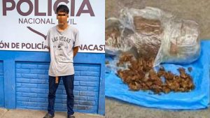 Capturan a joven haciendo "delivery" de marihuana en Soyapango
