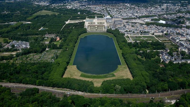 Panorámica jardines del Palacio de Versalles