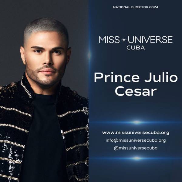 Prince Julio César es organizador de Miss Cuba