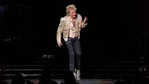 Cantante Rod Stewart en Florida