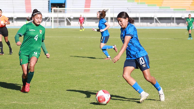 Selecta Femenina El Salvador Bolivia Amistoso