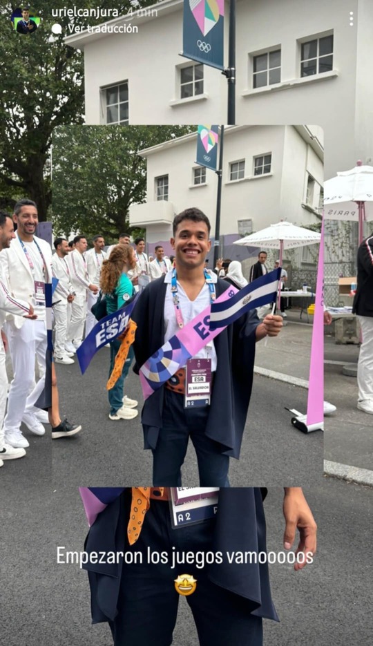 Atletas Salvadorenos Juegos Olimpicos Paris 2024 Uriel Canjura 04