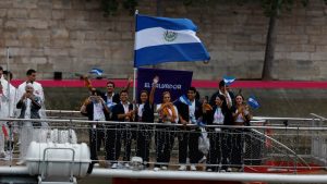 Ceremonia inaugural El Salvador Juegos Olimpicos Paris 2024 EFE