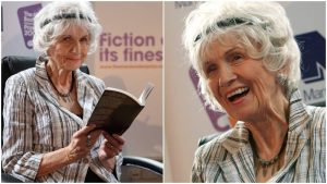Escritora canadiense Alice Munro