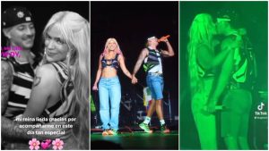 Feid y Karol G en Madrid julio 2024