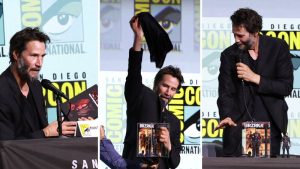 Keanu Reeves en la Comic Con San Diego