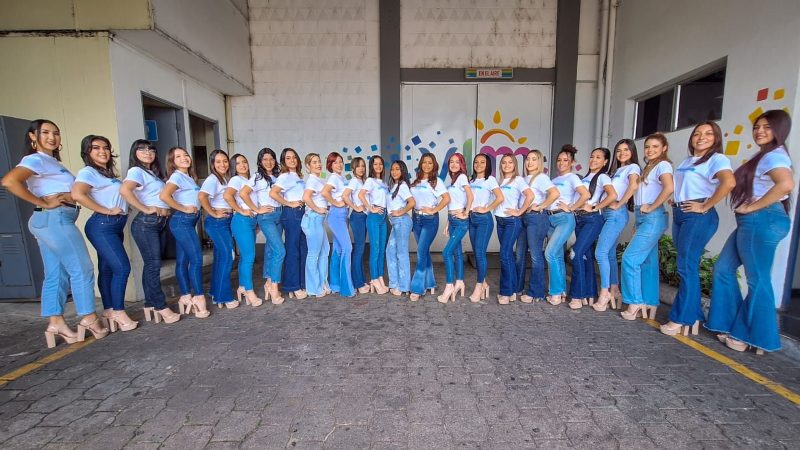 Candidatas a Reina de San Salvador Centro