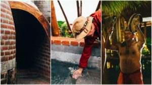 Temazcal maya en Mizata