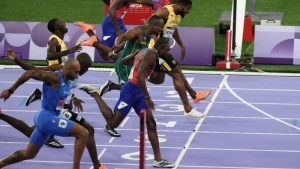 Final atletismo 100 metros