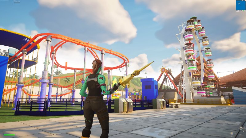 Fortnite Surf City y el volcán de Santa Ana