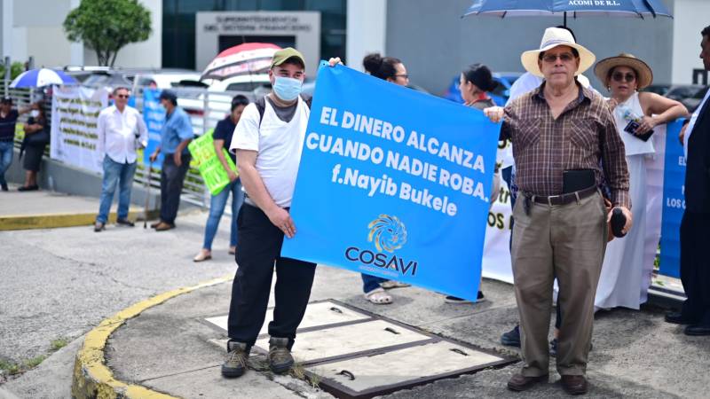 Protesta Caso COSAVI SS Financiero