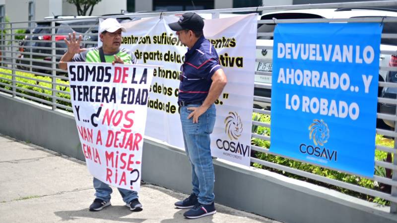 Protesta Caso COSAVI SS Financiero