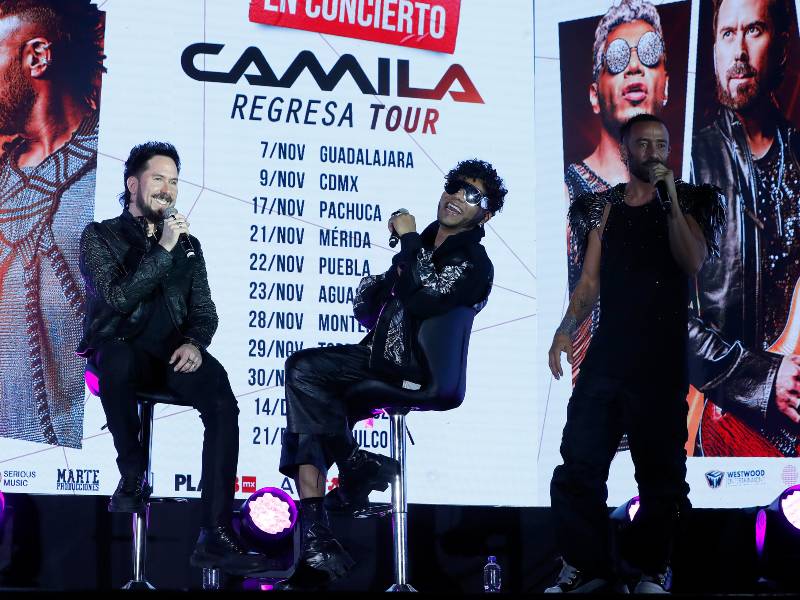 Grupo mexicano Camila vuelve con nuevo disco y gira