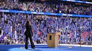 Kamala Harris convencion democrata candidatura EEUU