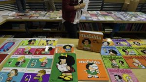 Libros de historietas de Mafalda en Feria del Libro de Buenos Aires 2015