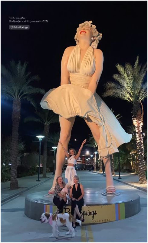 Luciana Sandoval- Marilyn Monroe- Palm Spring