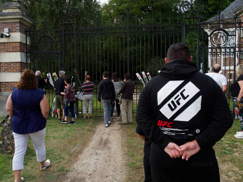 Mansion del actor Alain Delon en Francia