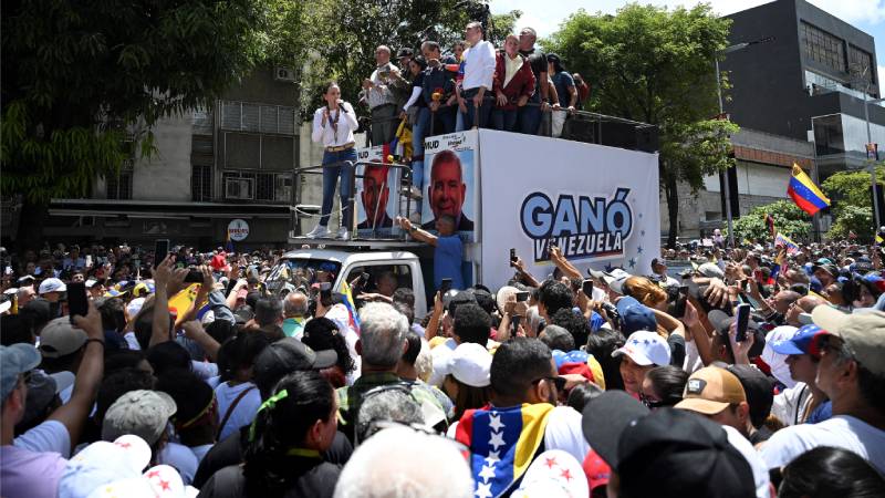 Marcha Venezuela elecciones