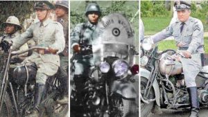 Motos Harley Davidson del antiguo El Salvador