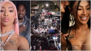 Yailin irrumpe en Nueva York para grabar video