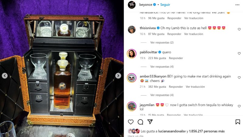 Beyoncé lanza whisky