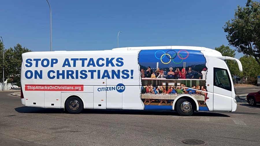 cristianismo burla blasfemia ofensa paris 2024 juegos olimpicos citizen go represalia policia autoridades 000