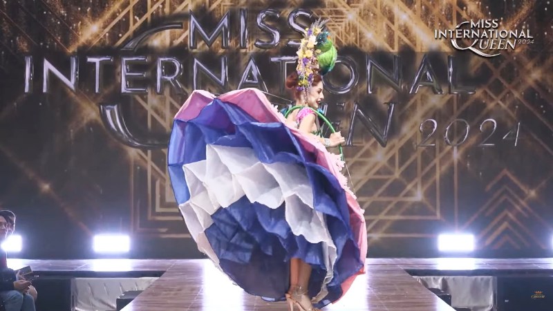 traje típico Miss Queen International el salvador