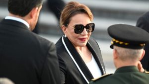 La presidenta hondureña Xiomara Castro