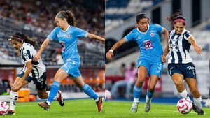 Danielle Fuentes Danya Gutierrez Cruz Azul Rayadas