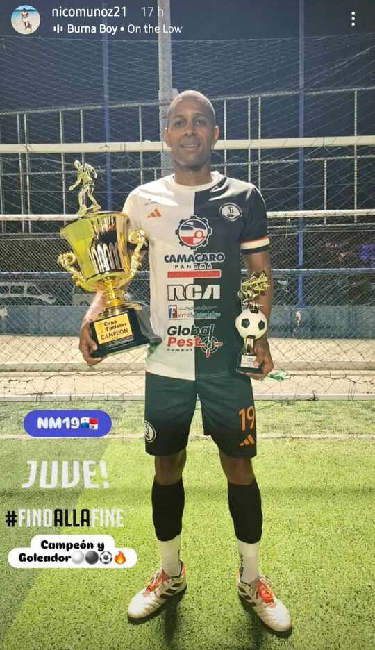 Nico Munoz campeon y goleador Panama Juventus 01