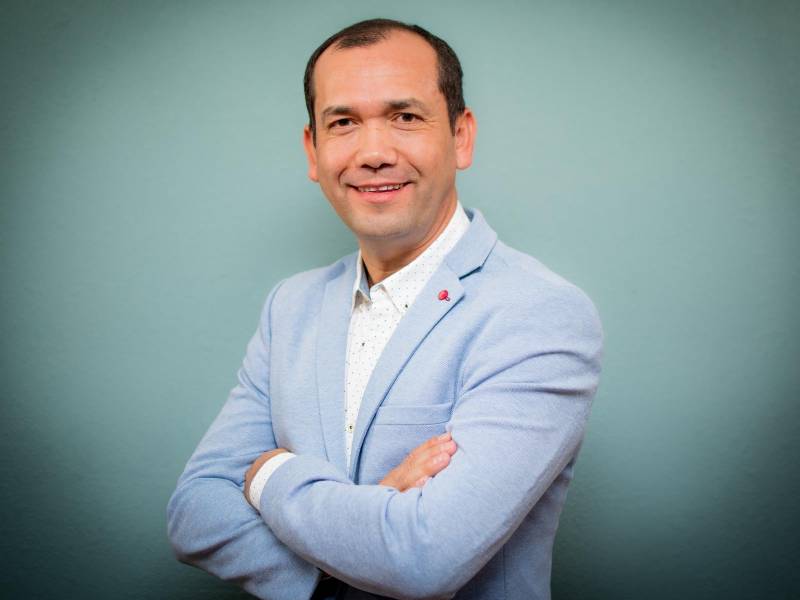 Salvadoreño radicado en EEUU, William Flores, CEO de Axtion Technologys SA de CV