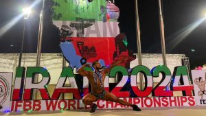 Yuri Rodriguez subcampeon mundial Iran