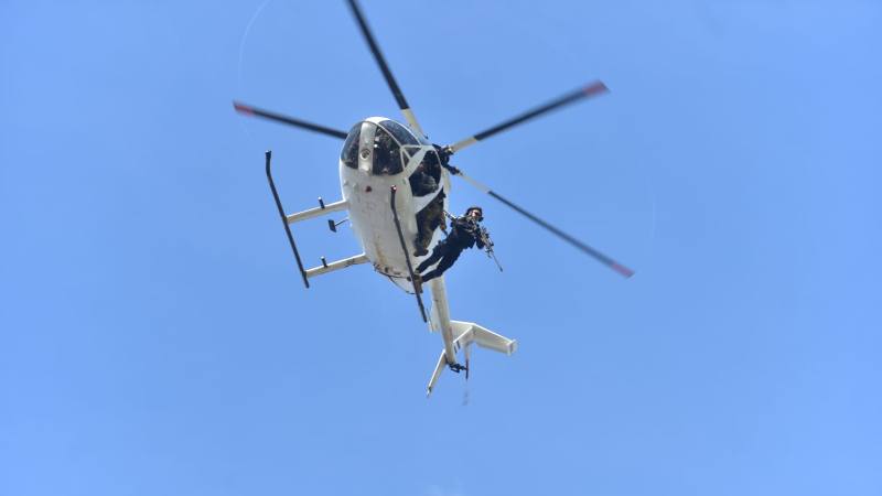 desfile militar independencia helicópteros