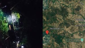 Helicóptero se estrella en Pasaquina con exgerente de Cosavi y director de la Policía a bordo