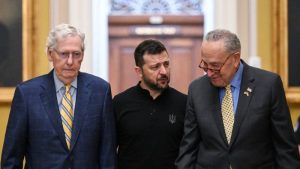 presidente ucrania Zelenski senadores EEUU