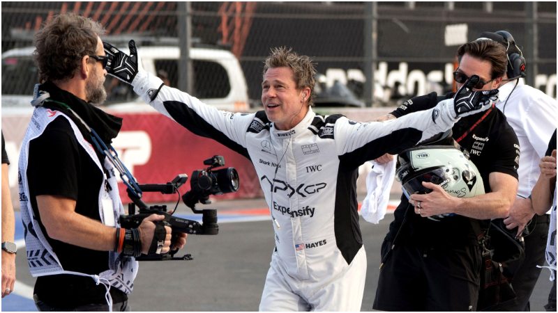 Brad Pitt- Mexico- Formula 1