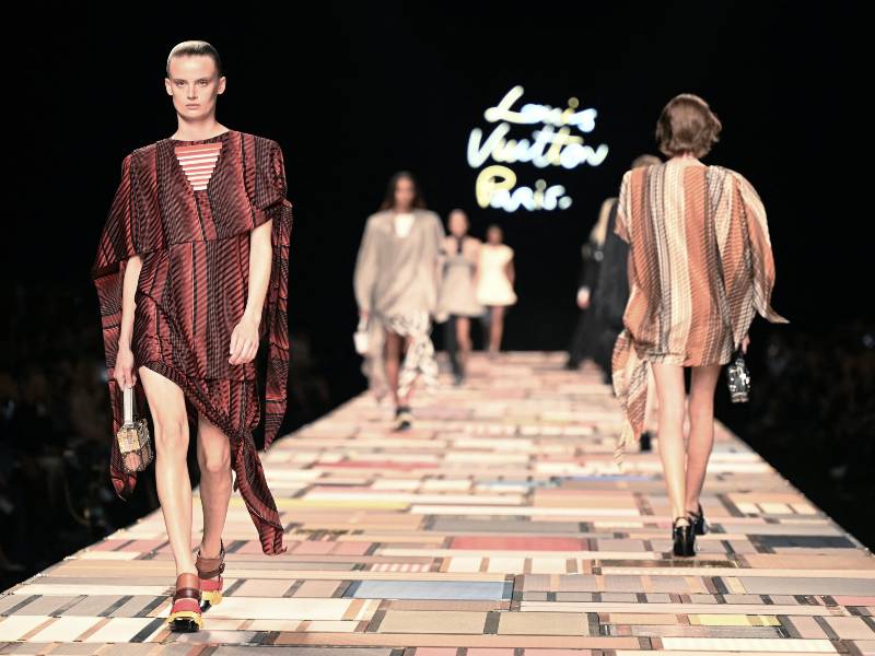 Desfile de Louis Vuitton en París