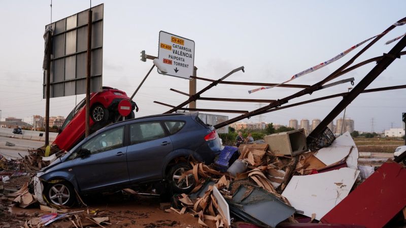 Inundaciones Espana Valencia