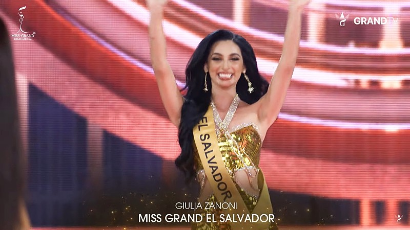 El Salvador clasifica en Miss Grand International 2024