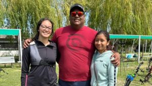 Tiro con arco salvadorenas campamento Argentina