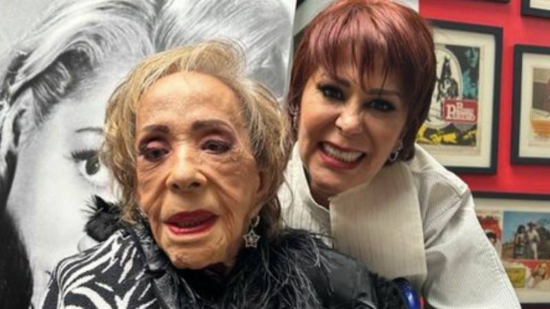 Alejandra Guzmán y Silvia Pinal