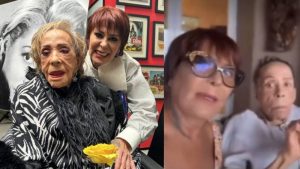 Alejandra Guzmán y Silvia Pinal