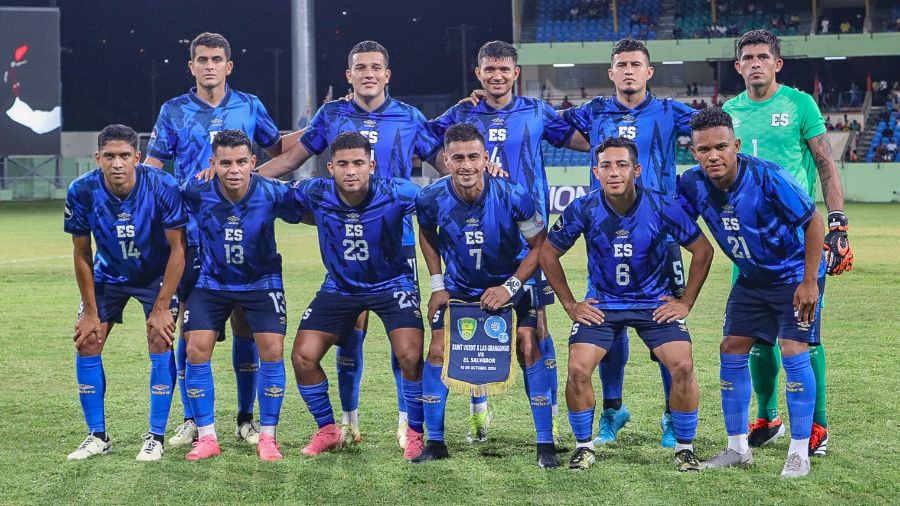 defensa selecta el salvador futbol san vicente y las granadinas liga naciones concacaf partido uno octubre 2024 03