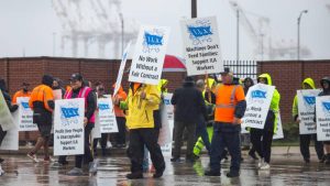 protestas puertos de Estados Unidos