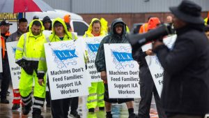 protestas puertos de Estados Unidos