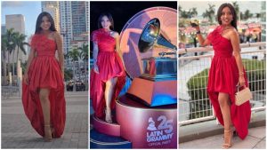 Ana Quintanilla en los Latin Grammy 2024