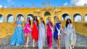 VIDEO: Candidata de El Salvador sufre caída en Mis Universo