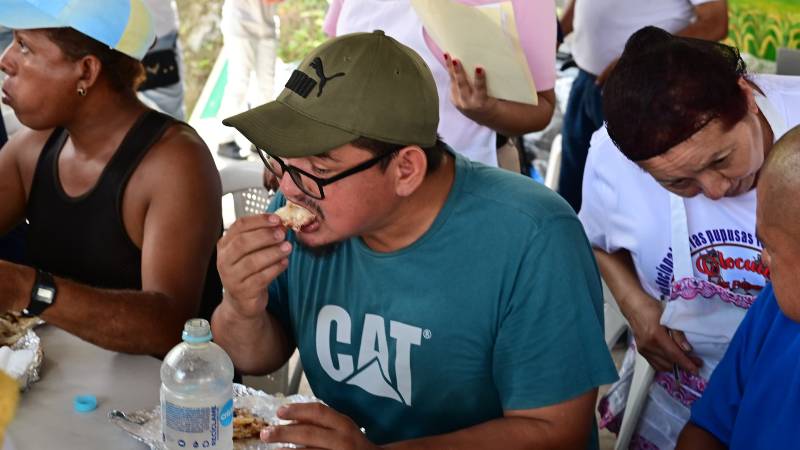 Comilona de Pupusas en Olocuilta 2024